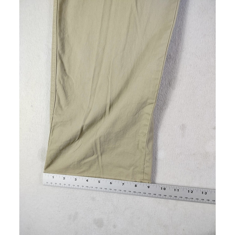 Wrangler Cargo Pants Mens 36 Beige Relaxed Fit Stretch Workwear Utility Outdoors - Picture 8 of 10